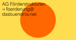 AG Foerderstrukturen, foerderung@dasbuendnis.net